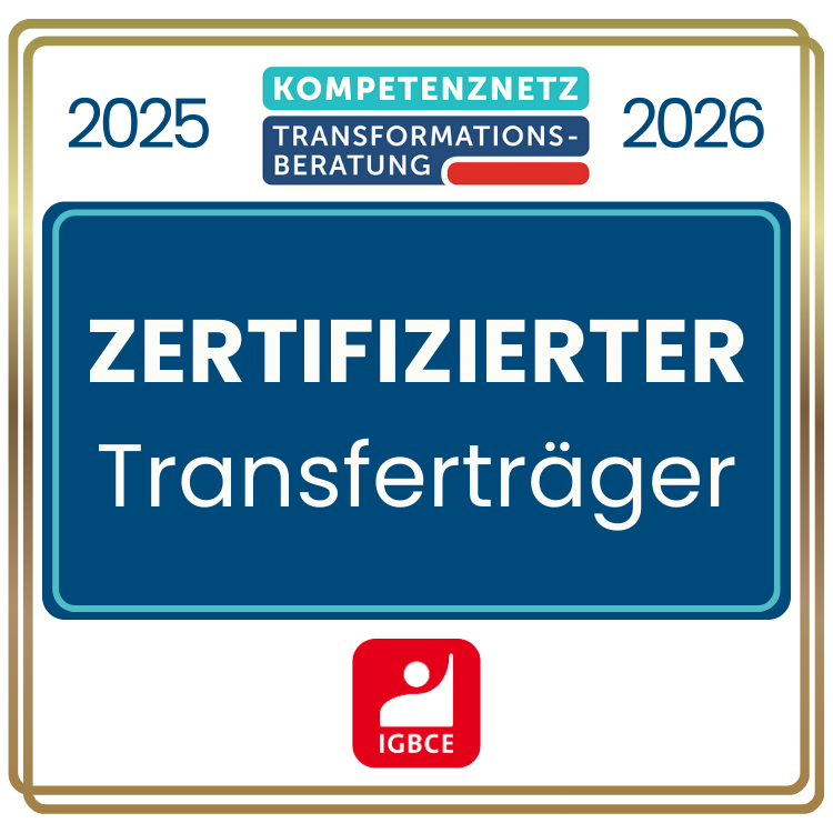 Siegel Zertifizierter Transferträger