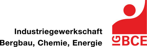 Logo IG BCE, Industriegewerkschaft Bergbau, Chemie, Energie #IG BCE