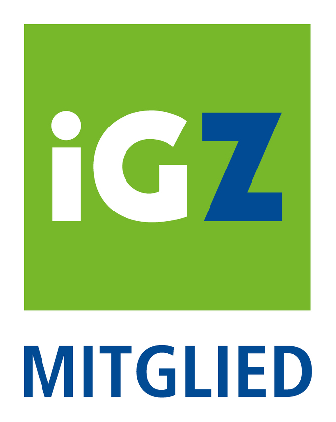 Logo iGZ, Interessenverband Deutscher Zeitarbeitsunternehmen #iGZ
